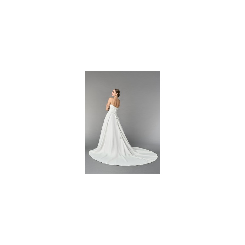 abito da sposa 55268-ja-26 bianco, ampio, mikado, ring