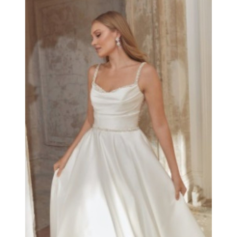 Abito da sposa 44549-ja-26 avorio, ampio, mikado, sincerity