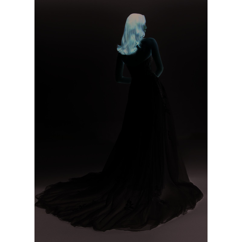 abito da sposa 55231-ja-26, bianco, ampio, tulle Ring