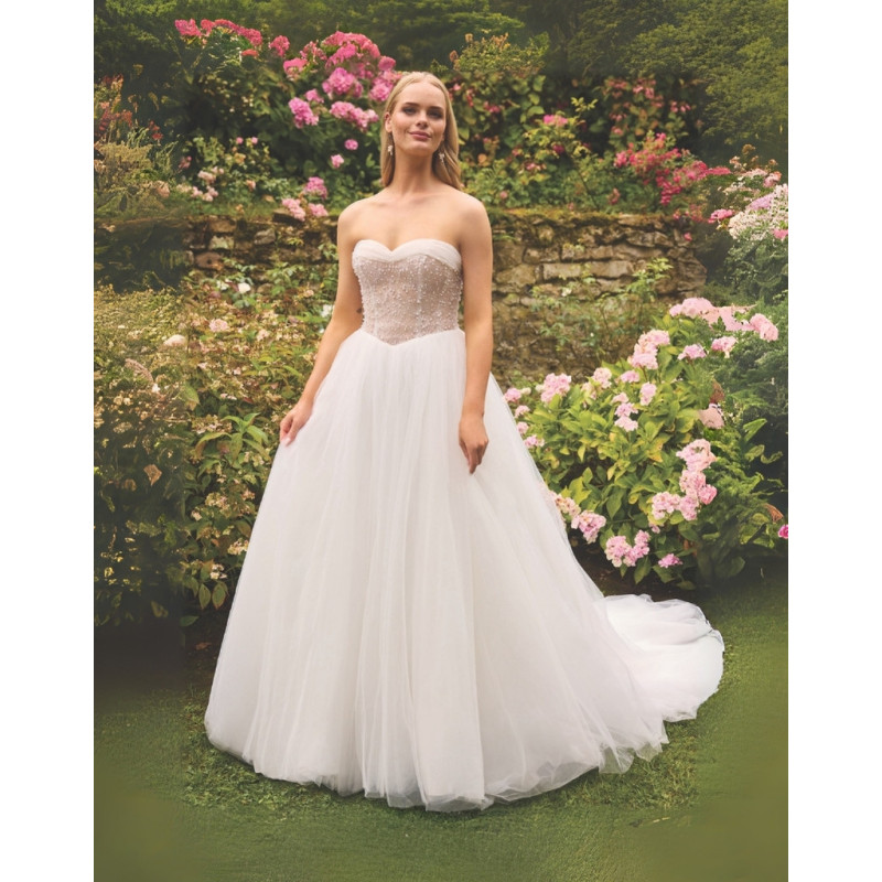 Abito da sposa 20065-Ja-26, avorio, tulle, ampio, Sweetheart