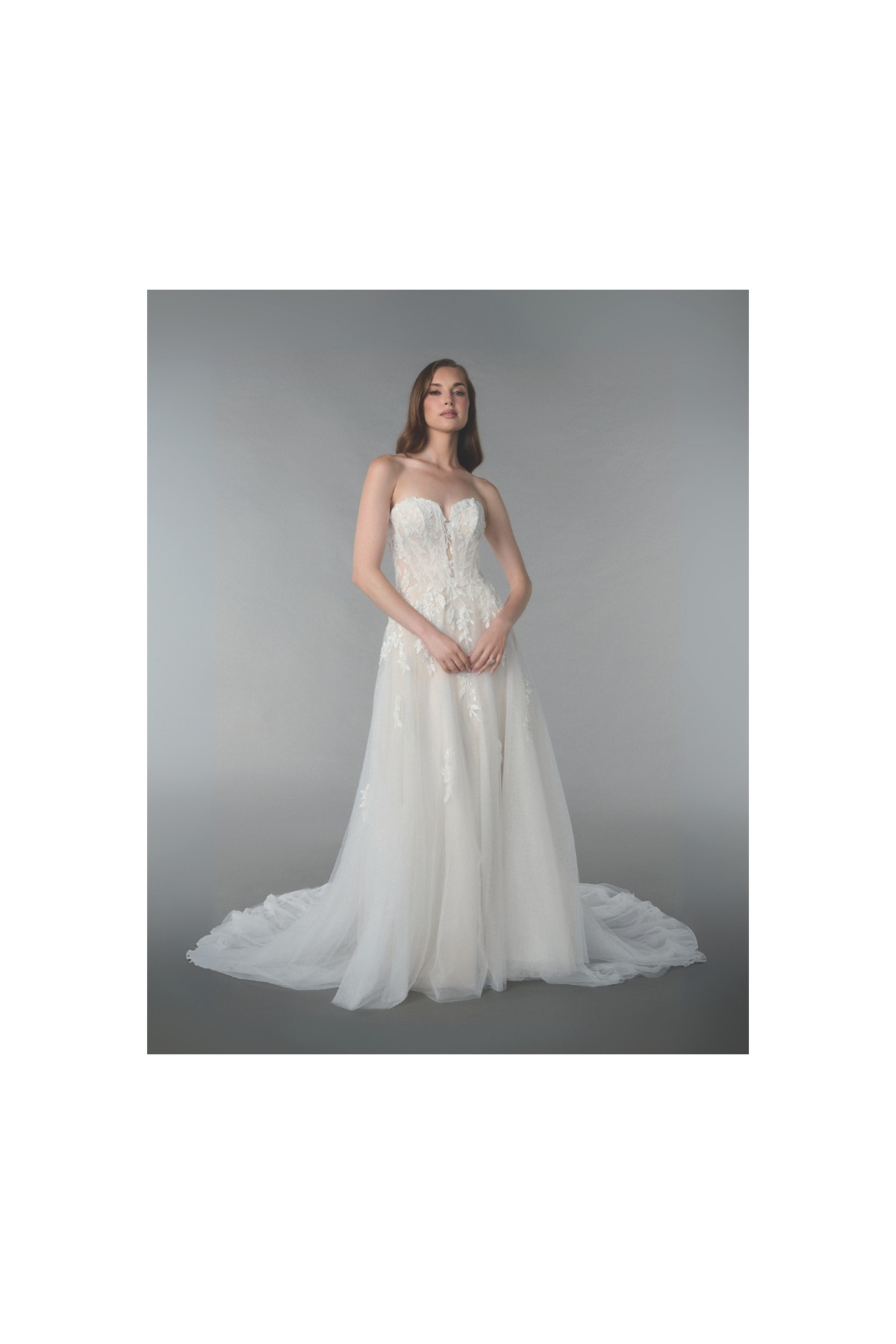 Abito da sposa SOLANA-JA-26-11396 morbido, chiffon, Adore