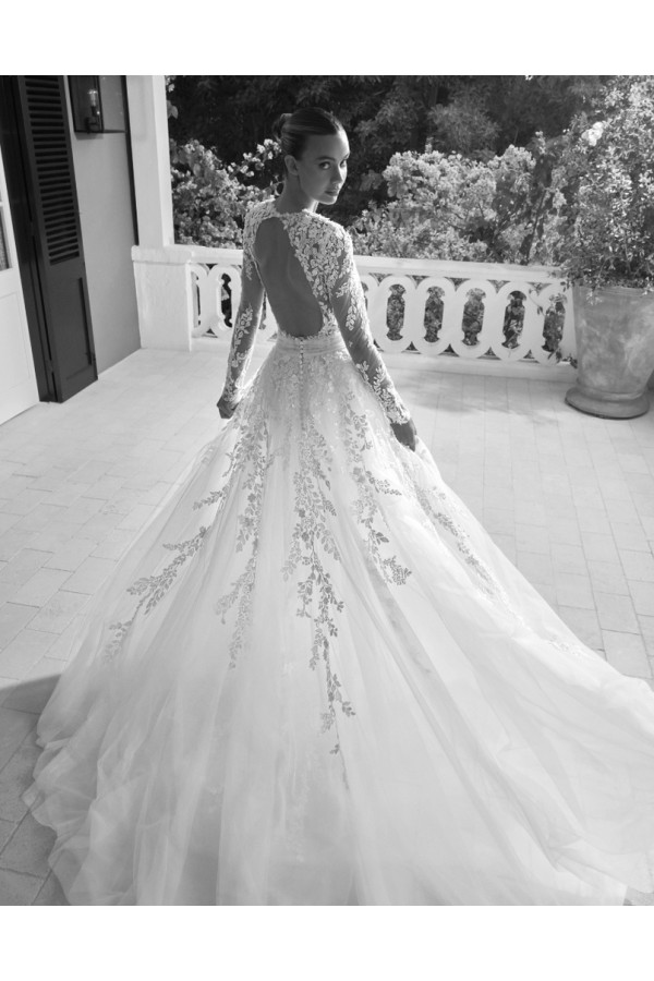 elisa bito da sposa a sirena di crep di alberto palatchi