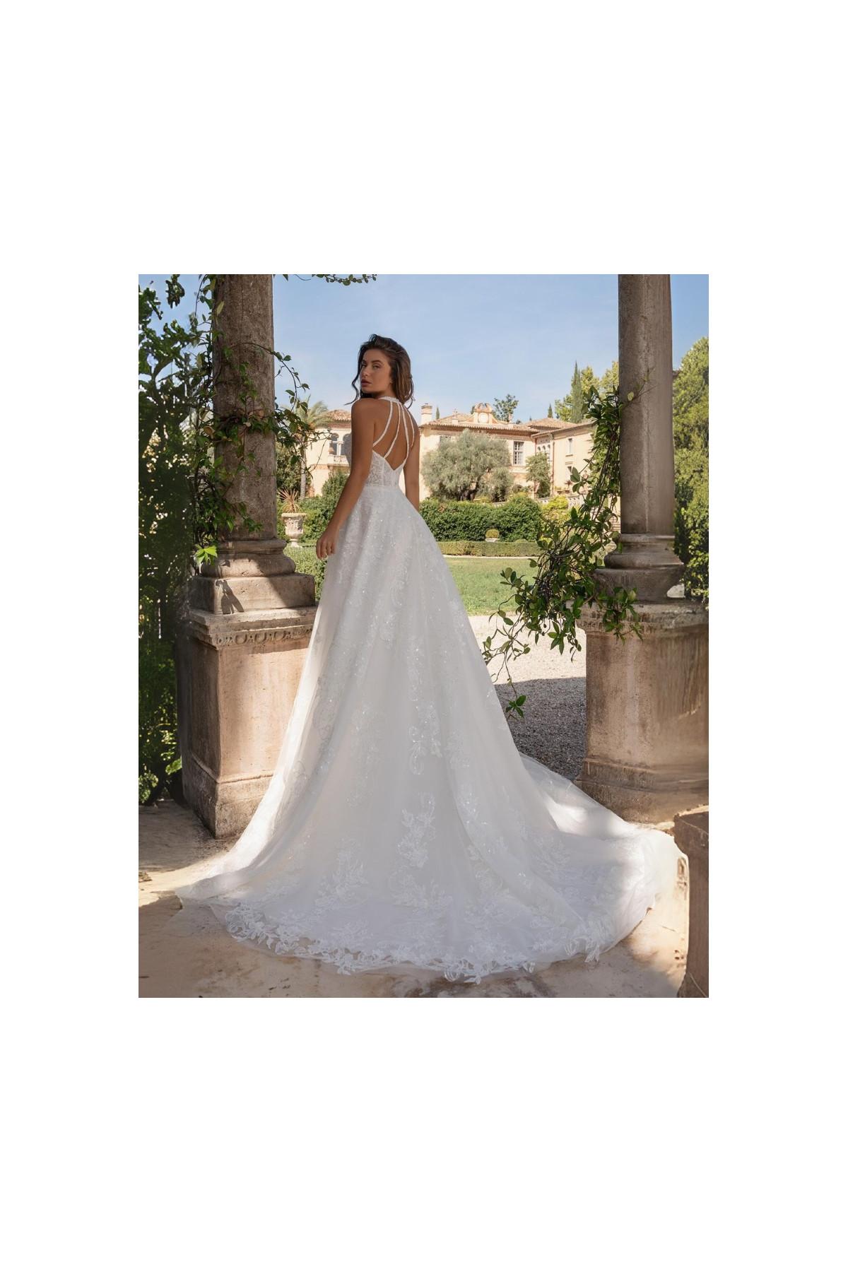Abito da sposa 26DS-27-MK-26, avorio, pizzo, Divina Sposa