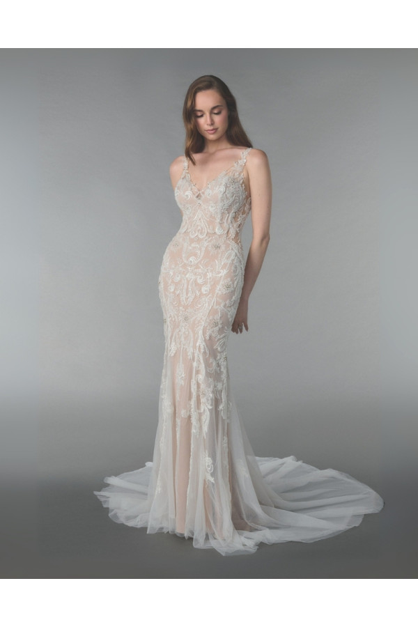 abito da sposa 55237-jp-26 avorio, pizzo, a sirena,Ring