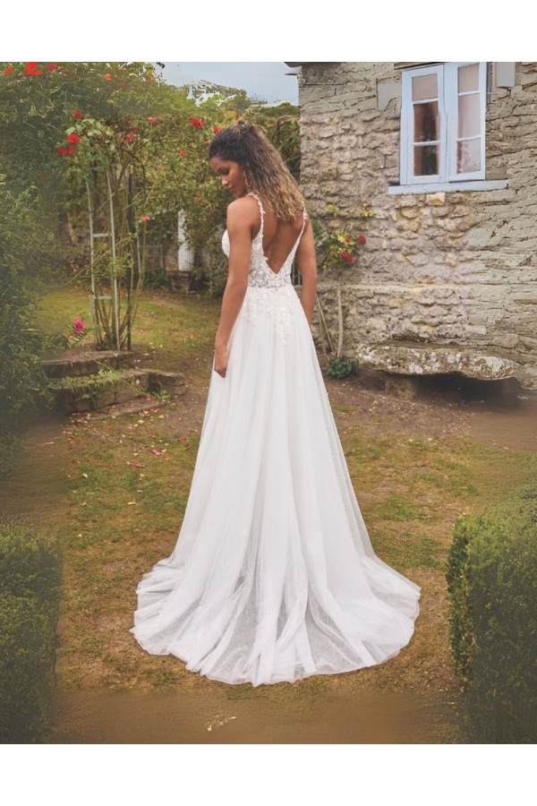 abito da sposa 20062-JA-26. avorio, ampio, tulle, Sweetheart