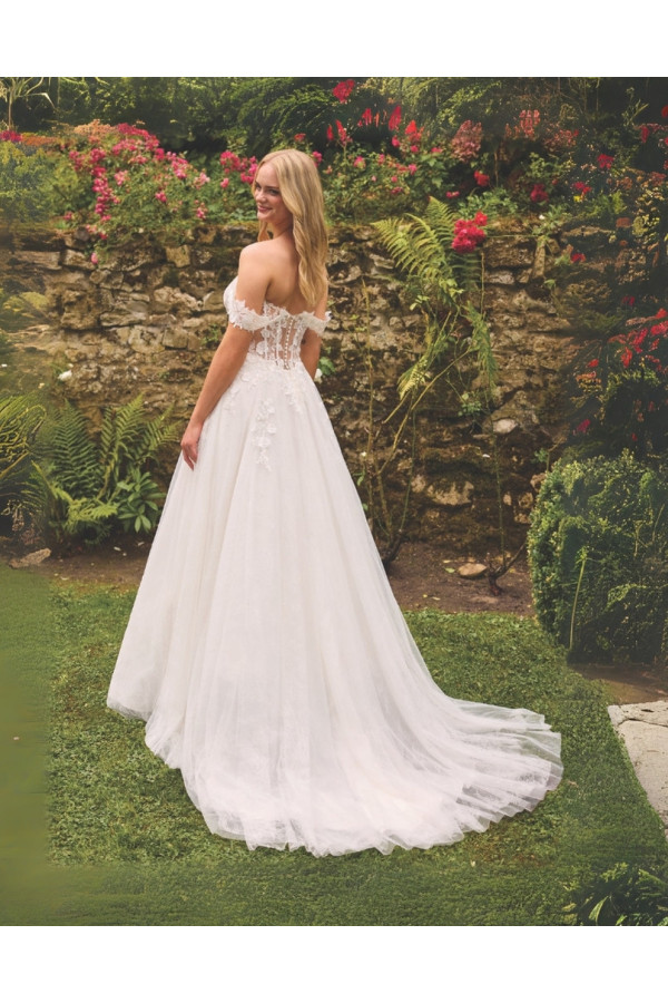 Abito da sposa 20046-JA-26, tulle, ampio, avorio, Sweetheart